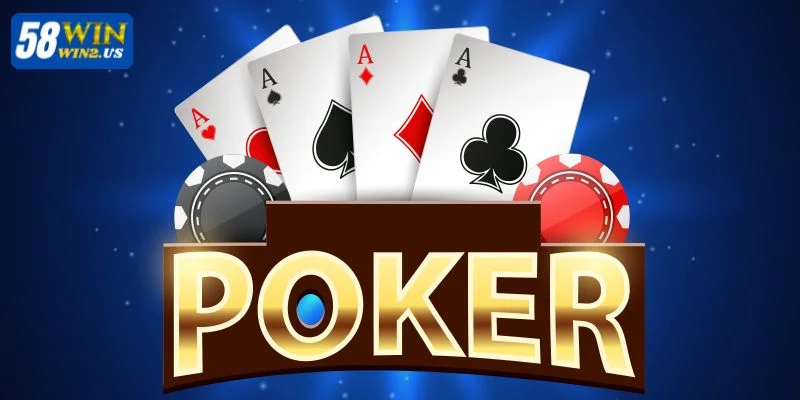 Bài Poker 58WIN: Trọn Bộ Chỉ Dẫn Chơi Hiệu Quả Từ Cao Thủ Bài Poker 58WIN là tựa game được nhà cái tổ chức cá cược đầy sôi động.