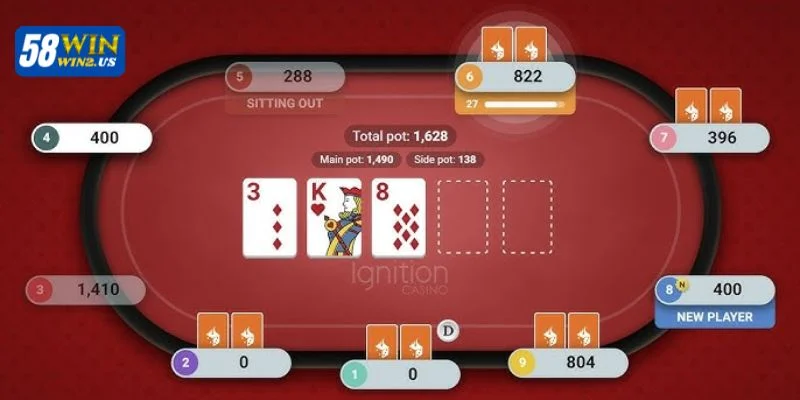 Bài Poker 58WIN: Trọn Bộ Chỉ Dẫn Chơi Hiệu Quả Từ Cao Thủ Cá cược Poker muốn thắng đậm cần liên tục cập nhật kinh nghiệm cược.