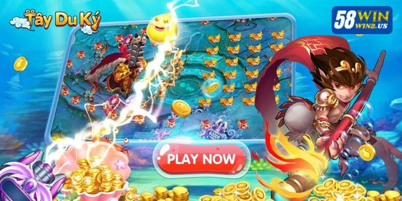 Bắn Cá 3D Tại 58WIN: Game Săn Cá Kiếm Tiền Mặt Uy Tín Săn cá Tây Du Ký đổi thưởng siêu hót tại nhà cái 58WIN.