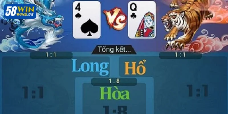 Rồng Hổ 58WIN là trò chơi có tính xanh chín cao.