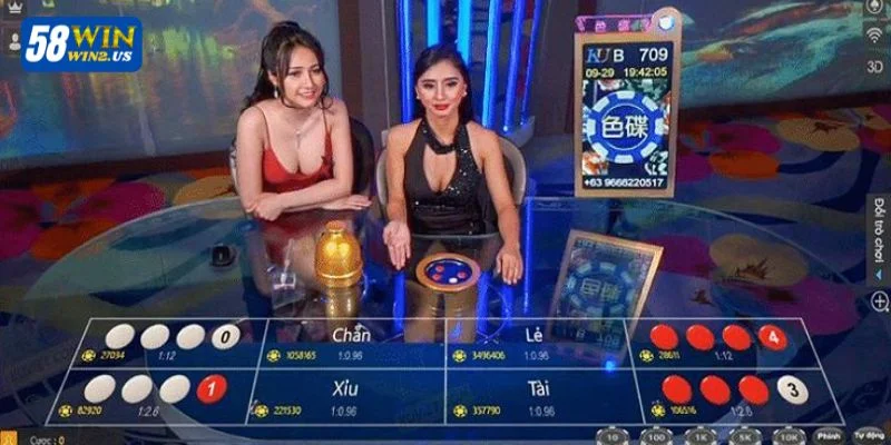 Luật chơi xóc đĩa live 58WIN rất dễ hiểu, dễ tham gia. 